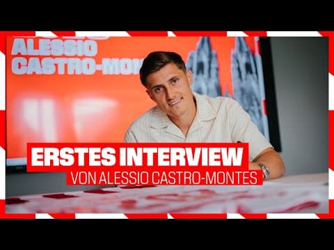 NEUZUGANG im Interview | Alessio Castro-Montes | 1. FC Köln