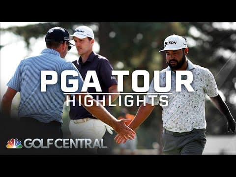 J.J. Spaun, Russell Henley roll early at Procore; Scottie struggles | Golf Central | Golf Channel