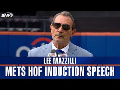 Brooklyn-born Lee Mazzilli enters the Mets Hall of Fame