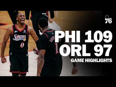 Game Highlights: SIXERS CLINCH THEIR SPOT IN THE PLAYOFFS