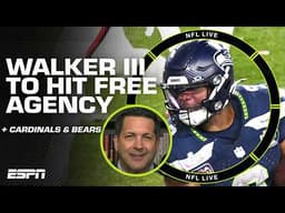 Love to Saints? Tate to Chiefs!? Projecting NFL Draft + Kenneth Walker III's next team | NFL Live