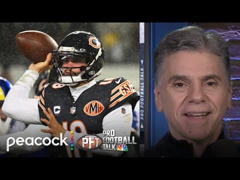 Caleb Williams praises Ben Johnson after promising season | Pro Football Talk | NFL on NBC