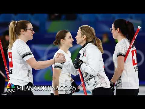 Switzerland claims hard-fought win vs. China in women's curling | Winter Olympics 2026 | NBC Sports