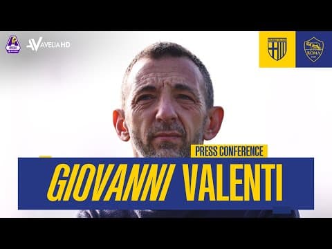 Press Conference |Giovanni Valenti| Parma-Roma 3-3