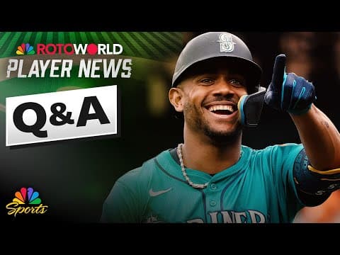 MLB Fantasy Baseball Q&A with James Schiano (8/18/25) | Rotoworld | NBC Sports