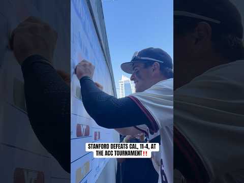 Movin’ on ✅ #stanford #stanfordcardinal #collegebaseball #ncaabaseball #baseball #collegesports