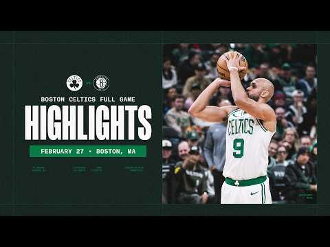 The Boston Celtics dominate the Brooklyn Nets 148-111 | Extended Highlights