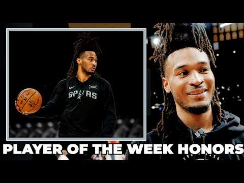 Stephon Castle on His First Ever NBA Player of the Week Award