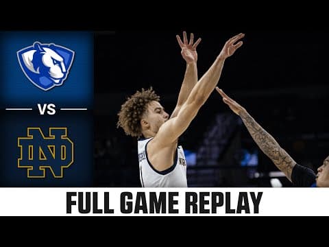 Eastern Illinois vs. Notre Dame Full Game Replay | 2025-26 ACC Men's Basketball