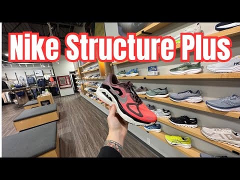 Nike Structure Plus Review! ZoomX Stability Shoe?!