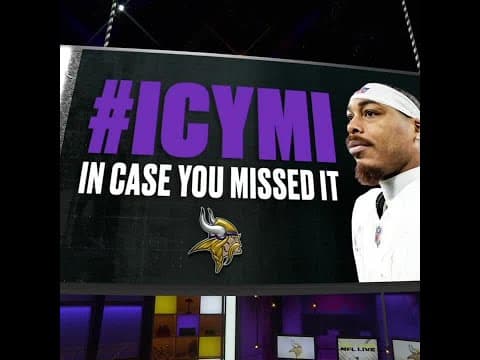 'I'm a Viking': Justin Jefferson laughs off BILLS trade rumors 👀