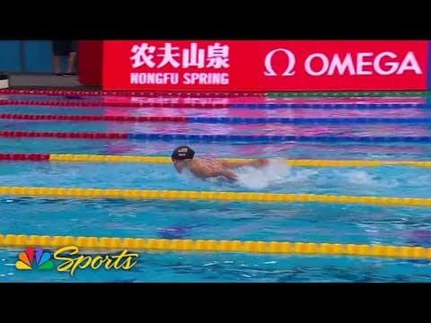 Regan Smith breaks her own American 200m butterfly record at Swim World Cup in Westmont | NBC Sports