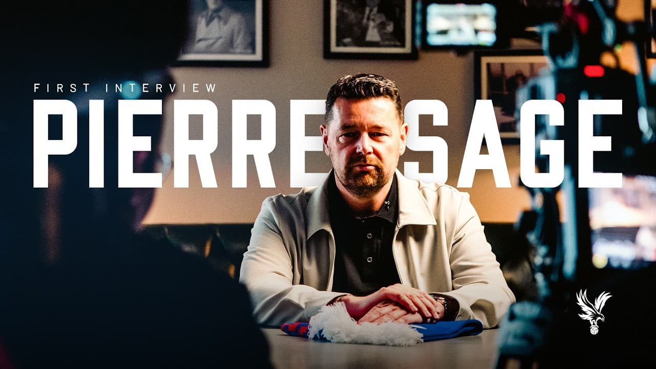 🗣️ First Interview | Pierre Sage is Crystal Palace's New Manager