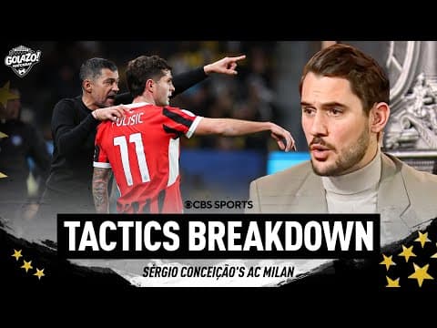 Tactics Breakdown: Sérgio Conceição's First Match As AC Milan Manager | Golazo Matchday