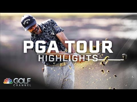 PGA Tour Highlights 2025: The RSM Classic, Round 1 | Golf Channel