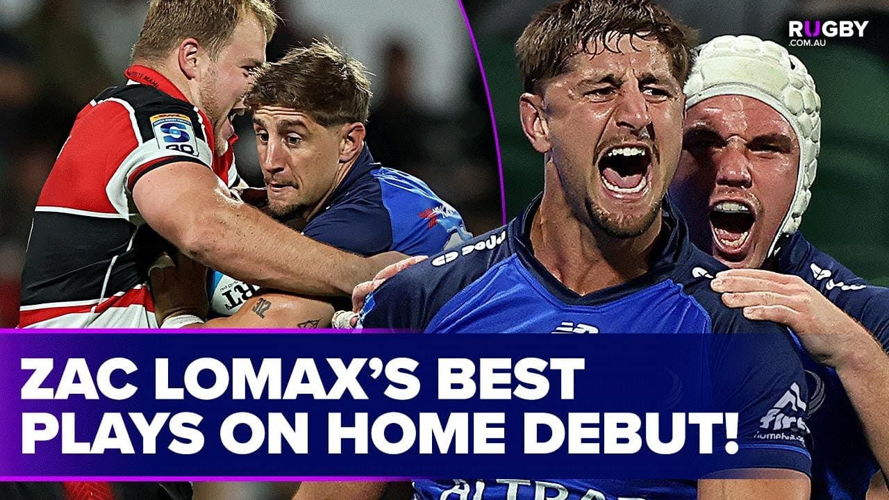 Zac Lomax impresses on starting debut! | Super Rugby Highlights