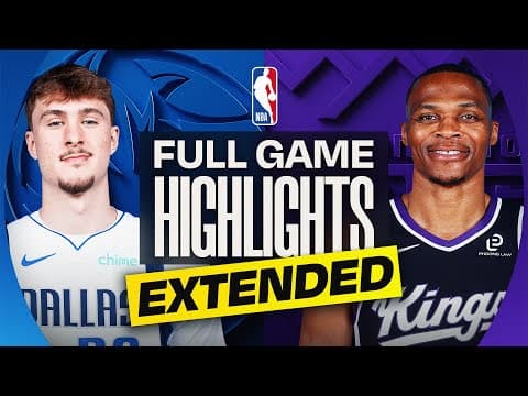 EXTENDED: MAVERICKS at KINGS | FULL GAME HIGHLIGHTS | January 6, 2026