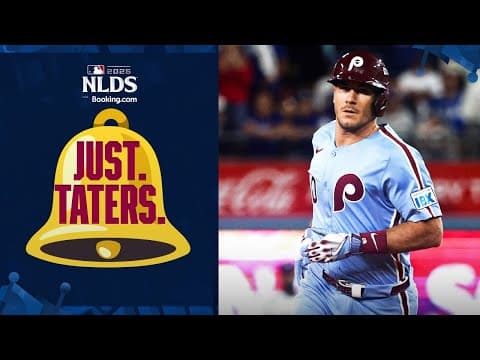 J.T. Realmuto takes Clayton Kershaw deep in Game 3 of the 2025 NLDS! 💥