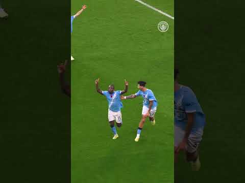 The Pass 😮 The Goal 🤯 Jeremy Doku 🇧🇪 #football #mancity #goals #team #shorts #premierleague