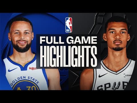 WARRIORS at SPURS | FULL GAME HIGHLIGHTS | November 12, 2025