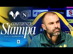 #VeronaNapoli | Le parole di mister Paolo Sammarco