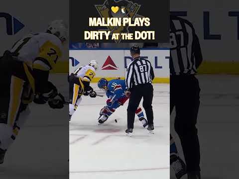 Geno gets GREASY on the faceoff 💪