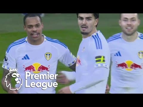 Lukas Nmecha gives Leeds shock lead over Aston Villa | Premier League | NBC Sports