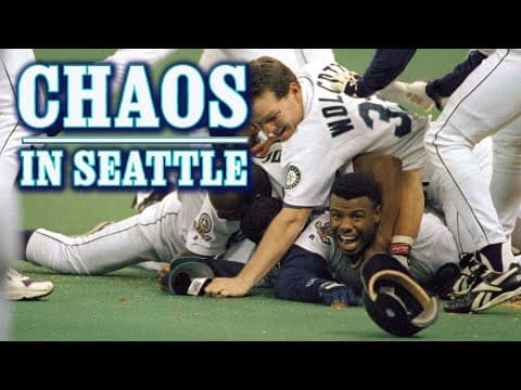 Super TENSE ending to 1995 ALDS! | (Yankees vs. Mariners Game 5, Innings 8-11)