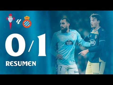 Celta vs RCD Espanyol (0-1) | Resumen y gol | Highlights LALIGA EA SPORTS