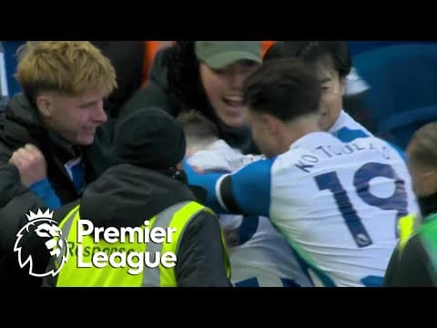 Pascal Gross gives Brighton 1-0 lead over Everton | Premier League | NBC Sports