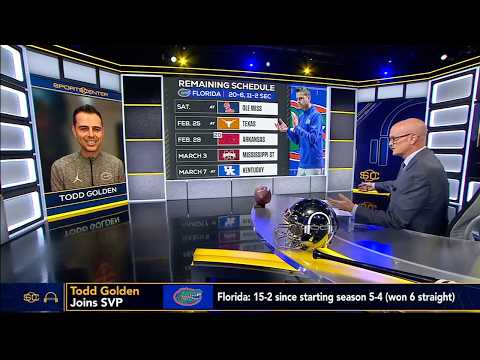 Todd Golden on the potential for the Gators to win another National Championship | SC with SVP