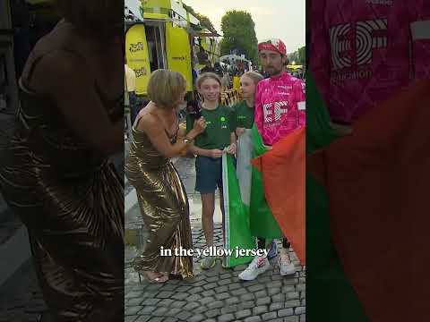 Ben Healy inspired all generations in Ireland with his sensational 2025 Tour de France performance🙌