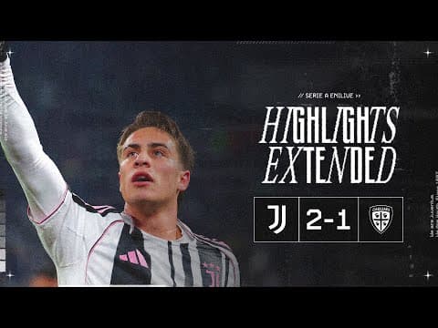 A NIGHT OF YILDIZ MAGIC | EXTENDED Highlights Juventus 2-1 Cagliari ⚡️
