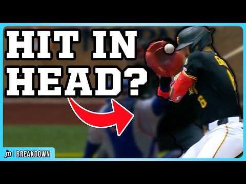 Konnor Griffin gets hit right in the helmet, a breakdown