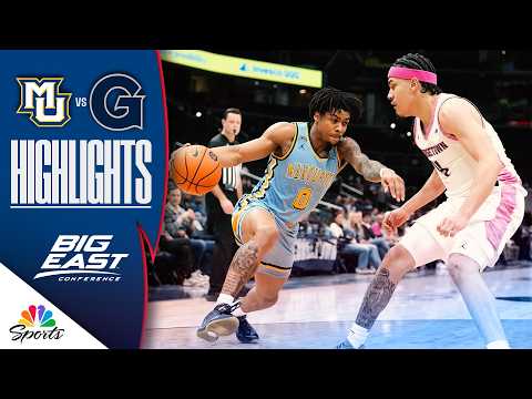 Marquette vs. Georgetown | COLLEGE BASKETBALL HIGHLIGHTS | 2/24/26 | NBC Sports