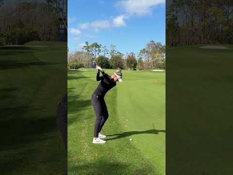 Aggressive. Even in difficult conditions. Nelly Korda debuted the new TP5x and hit 83% of GIR