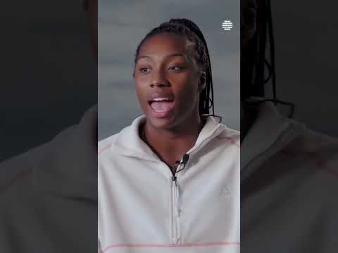 Natalie Hinds Opens Up About an Emotional Moment at the Pool #NatalieHinds #swimmer #shorts