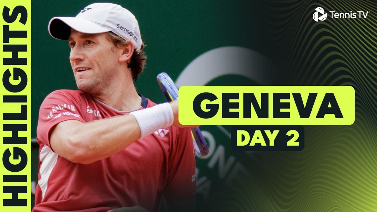 Ruud & Brooksby Clash; Popyrin, Collignon, Munar & Djere Feature | Geneva 2026 Day 2 Highlights
