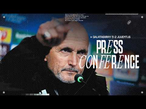 SPALLETTI Speaks After Galatasaray 5-2 Juventus | PRESS CONFERENCE 🎙️