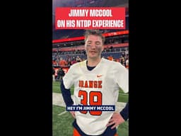 Jimmy McCool's NTDP Experience
