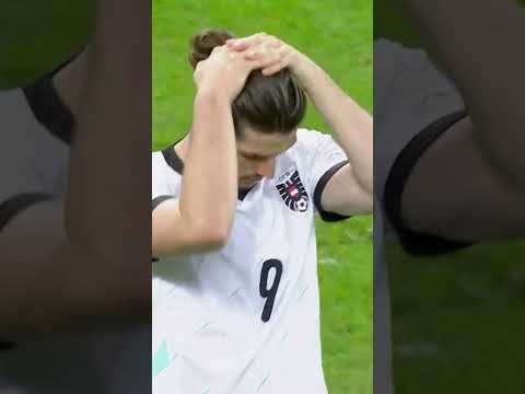 WHAT. A. SAVE. 🇷🇴 ANDREI RADU flies to win it vs Austria.