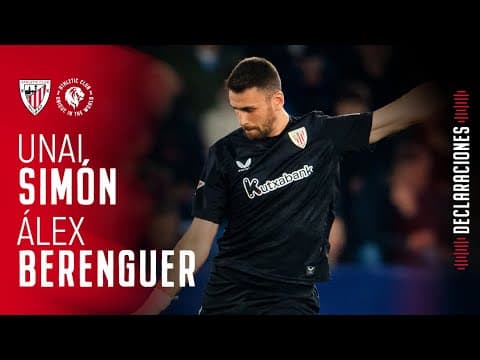 🎙 Unai Simón & Álex Berenguer | post Levante UD 0-2 Athletic Club | J14 LaLiga EA Sports