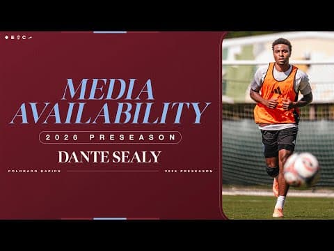 Media Availability | Dante Sealy gives first impressions of new squad, adjustment in preseason