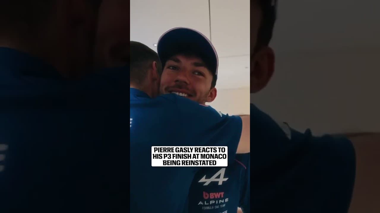 'PIERRE GASLYYYYY!' 👏 (via @alpinef1team/IG)