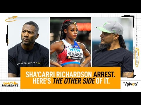 Sha’Carri Richardson arrest and body cam footage, the other side no one is talking about | The Pivot