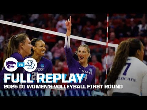 Kansas State vs. San Diego: 2025 NCAA women's volleyball first round | FULL REPLAY
