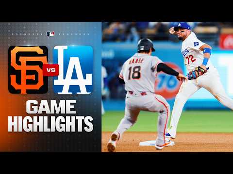 Giants vs. Dodgers Game Highlights (5/14/26) | MLB Highlights
