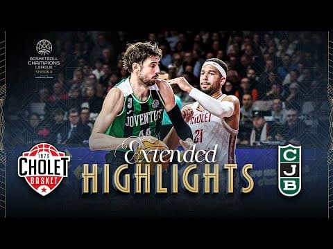 Cholet Basket v Joventut Badalona | Full Game Highlights | #BasketballCL 2025-26