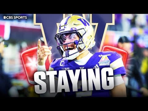 Demond Williams Jr. is RETURNING to Washington 🚨| Instant Reaction