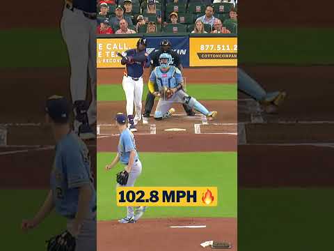 Jacob Misiorowski overpowers Yordan Alvarez with straight GAS 😲